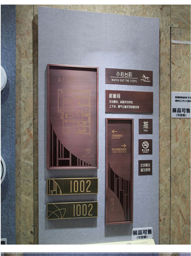 商场医院导视系统楼层索引指示牌 电梯指引.